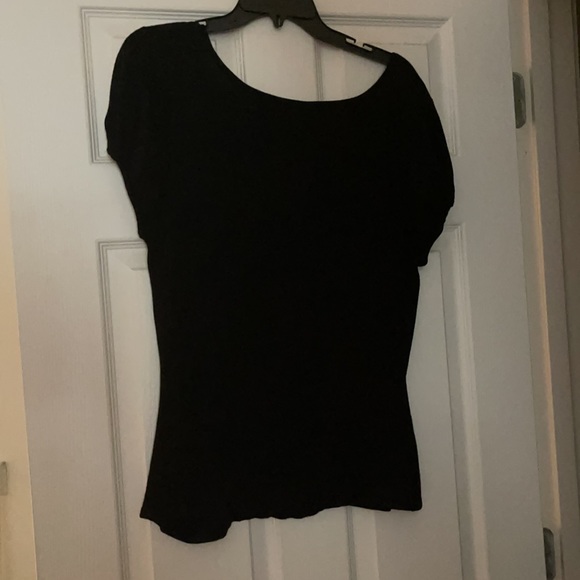 INC large black short sleeve shirt - Picture 3 of 3